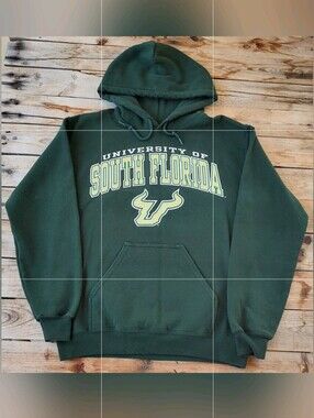 2000s NCAA University of South Florida Bulls Hoodie  men's Size Small